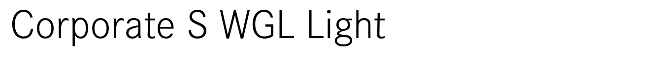 Corporate S WGL Light